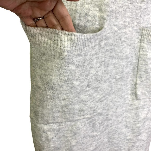 A NEW DAY Heather Gray Hoodie Sweater Dress - NWT - Picture 7 of 16